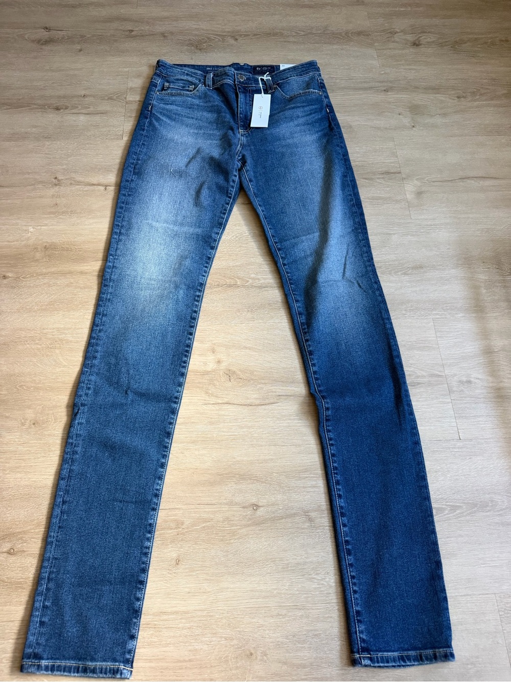 AG Adriano Goldschmied Viola Mid-Rise Skinny Jean SZ 30 Tall NWT
